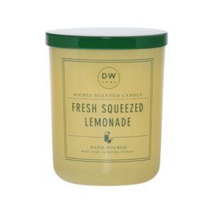 DW Home Fresh Squeezed Lemonade Hand Poured Candle 15.3 ozs NWT